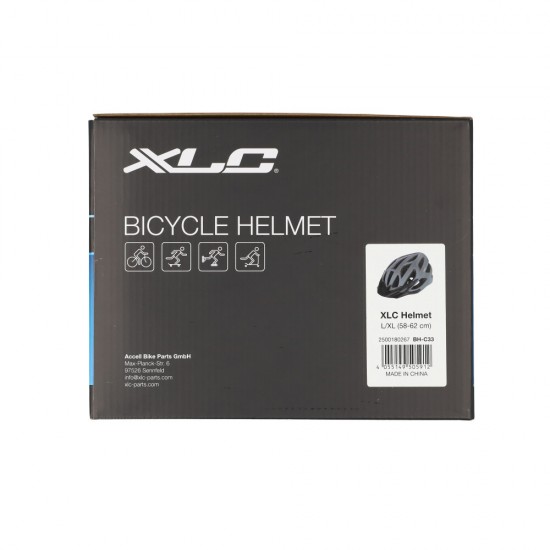 Fietshelm XLC Leisure BH-C33 - Grey/Light Mint