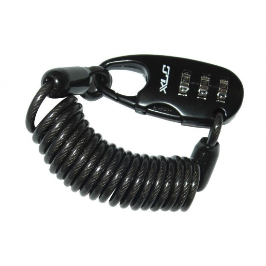 Kabelslot XLC Scarface LO-L05 - Code 120cm x 3mm Zwart 
