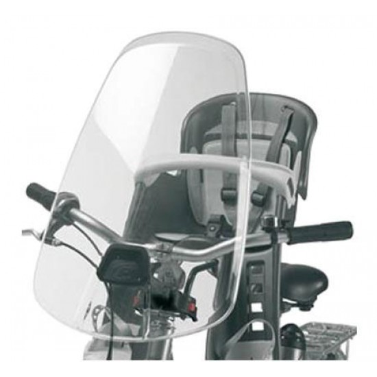 Voorzitje Polisport Bilby - met Windscherm Zwart 