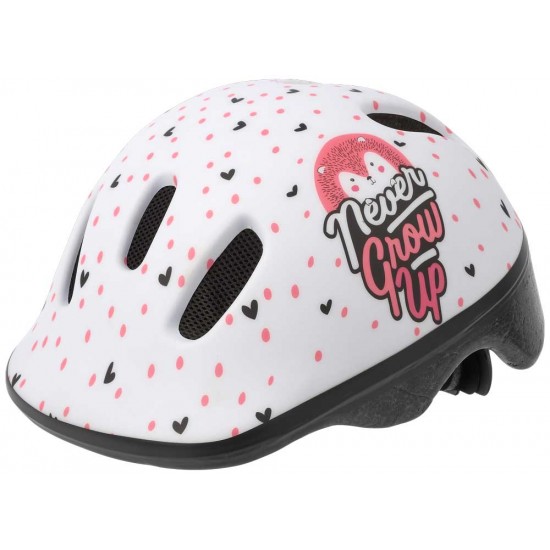 Fietshelm Polisport Hoggy - White/Pink Matte XXS XXS 