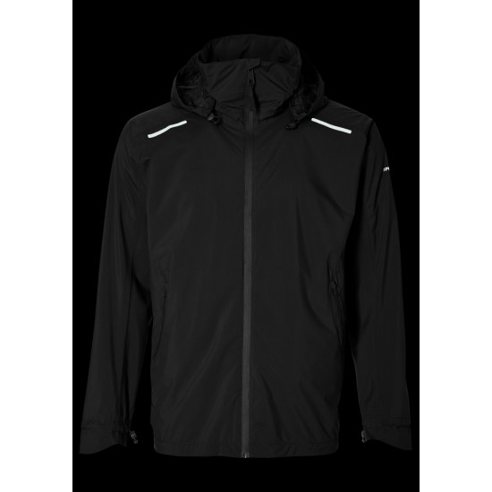 Regenjas Basil Skane - Heren Jet Black