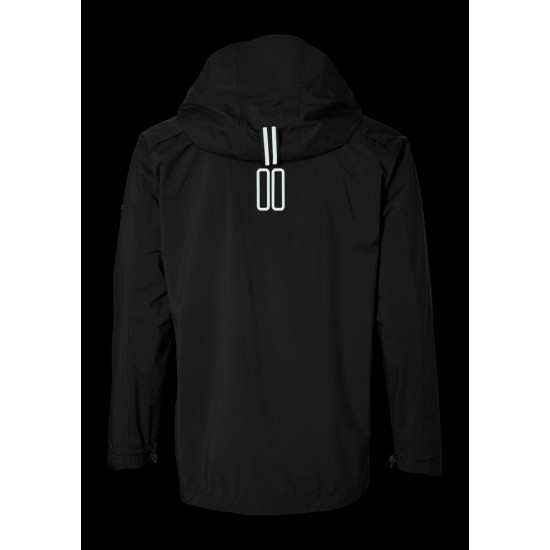 Regenjas Basil Skane - Heren Jet Black