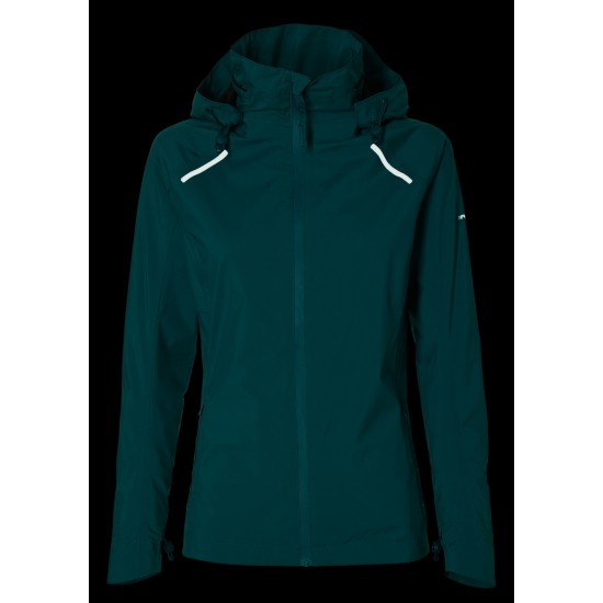 Regenjas Basil Skane - Dames Teal Green