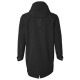 Regenjas Basil Mosse Parka - Heren Jet Black