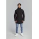Regenjas Basil Mosse Parka - Heren Jet Black