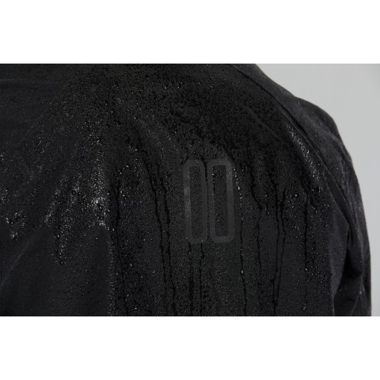 Regenjas Basil Mosse Parka - Heren Jet Black