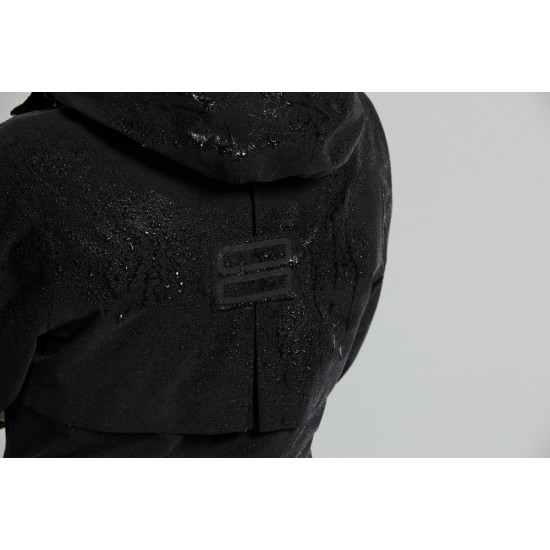 Regenjas Basil Mosse Parka - Dames Jet Black