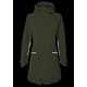 Regenjas Basil Mosse Parka - Dames Olive Green