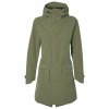 Regenjas Basil Mosse Parka - Dames Olive Green