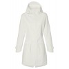 Regenjas Basil Mosse Parka - Dames Snow White