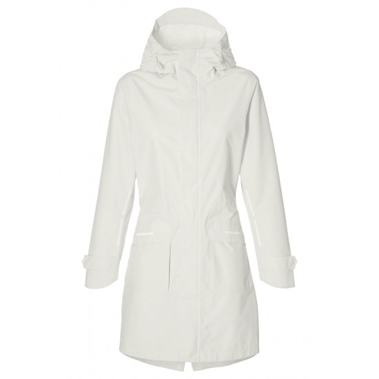 Regenjas Basil Mosse Parka - Dames Snow White