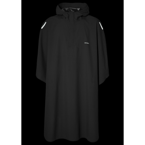 Regenponcho Basil Hoga - Jet Black Unisize 