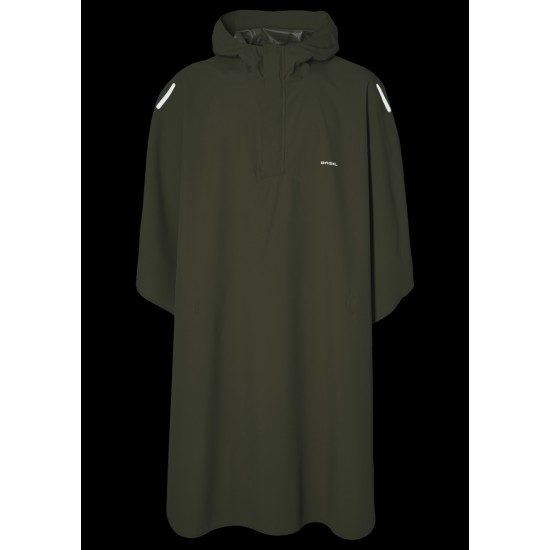 Regenponcho Basil Hoga - Olive Green Unisize 
