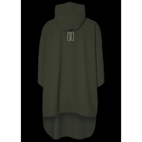 Regenponcho Basil Hoga - Olive Green Unisize 