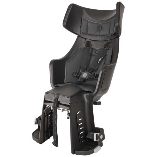 Achterzitje Bobike Exclusive Tour Plus Led - Dragerbevestiging Urban Black 