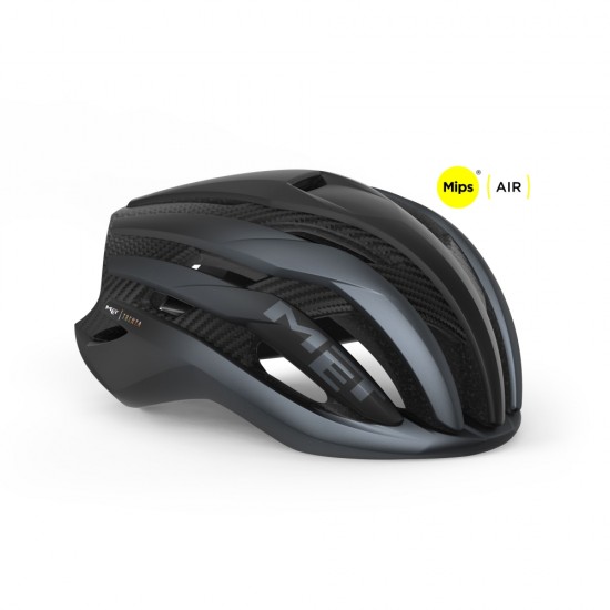 Fietshelm MET Trenta 3K Carbon MIPS - Black
