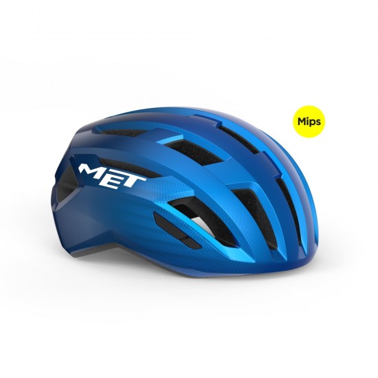 Fietshelm MET Vinci MIPS - Blue Metallic