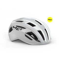 Fietshelm MET Vinci MIPS - White Silver