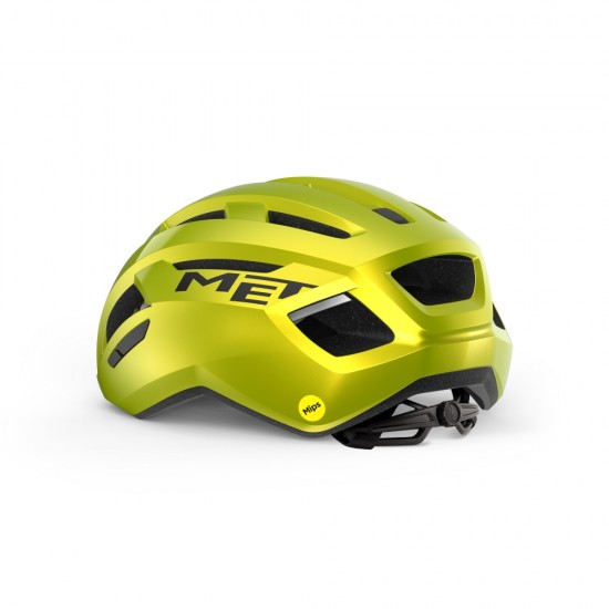 Fietshelm MET Vinci MIPS - Lime Yellow Metallic M 