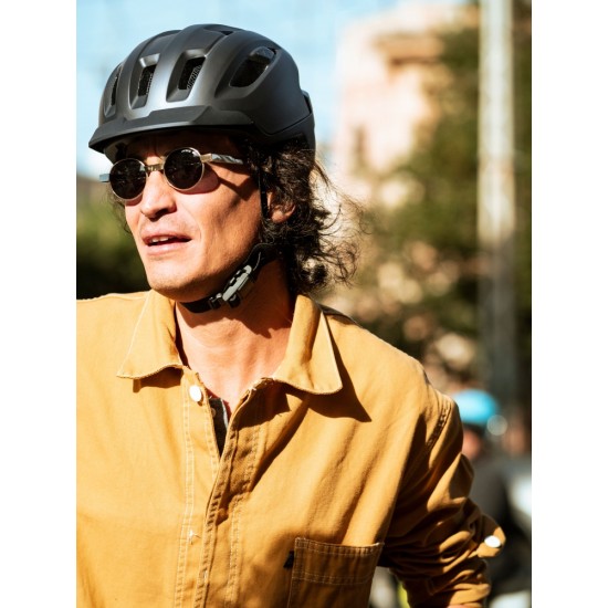 Fietshelm MET Urbex MIPS - Titanium Metallic