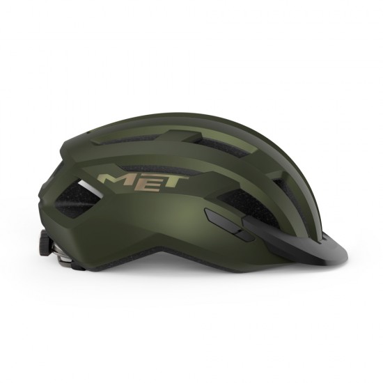 Fietshelm MET Allroad MIPS - Olive Iridescent
