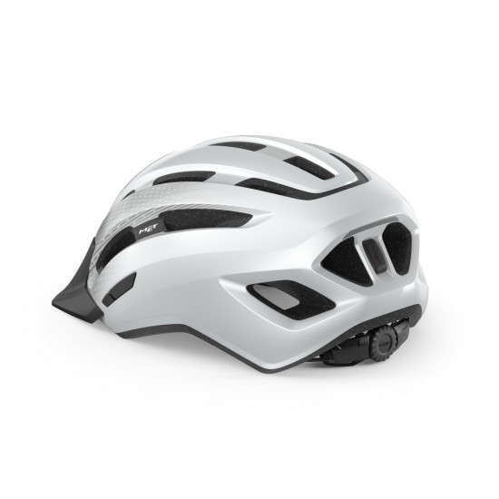 Fietshelm MET Downtown - White