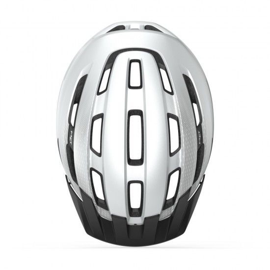 Fietshelm MET Downtown - White