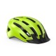 Fietshelm MET Downtown - Fluor Yellow