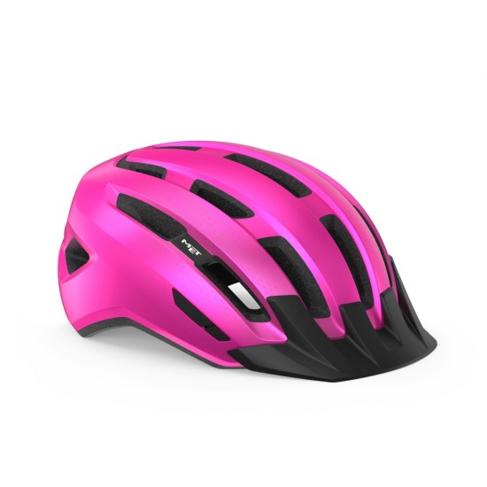 Fietshelm MET Downtown - Pink S/M 