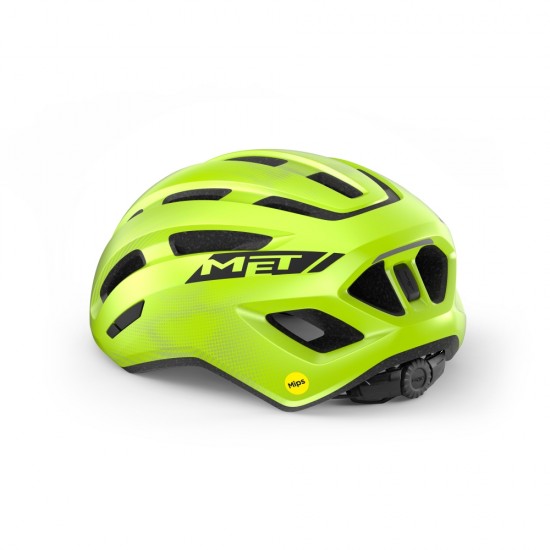 Fietshelm MET Miles MIPS - Fluor Yellow