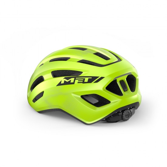 Fietshelm MET Miles - Fluor Yellow