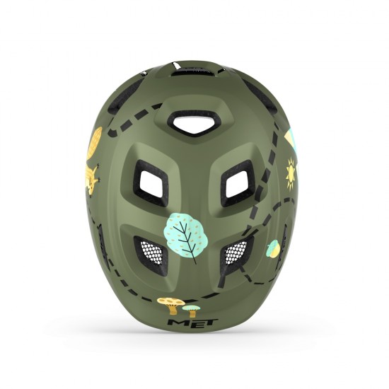 Fietshelm MET Hooray - Green Forrest