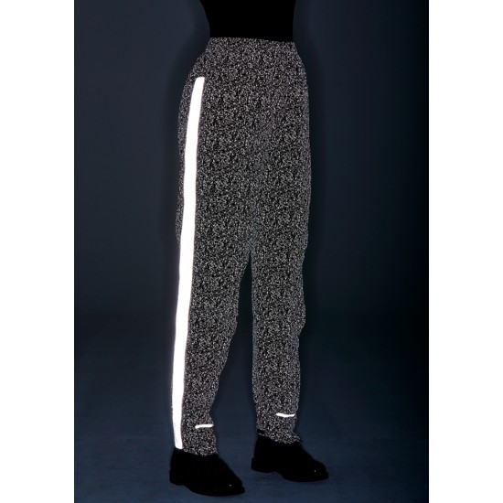 Regenbroek Basil Skane HiVis - Dames Jet Black