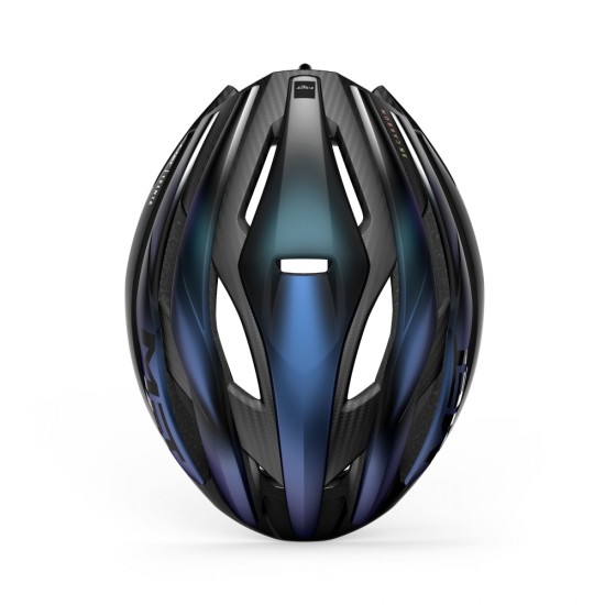 Fietshelm MET Trenta 3K Carbon MIPS - Blue Iridescent