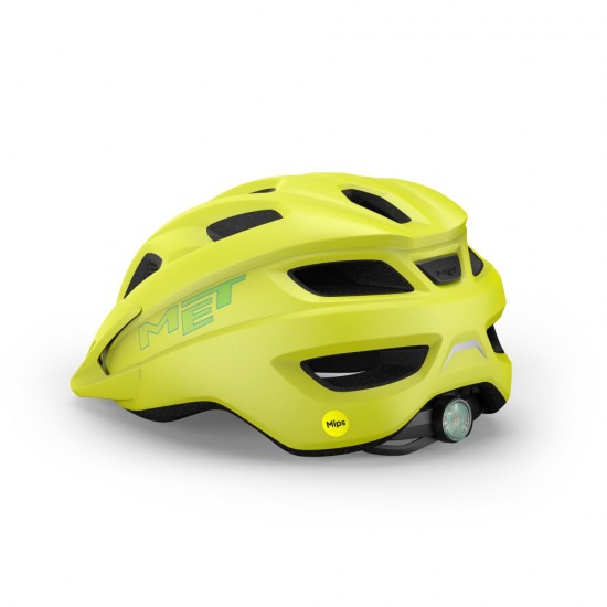 Fietshelm MET Crackerjack MIPS - Lime Unisize 
