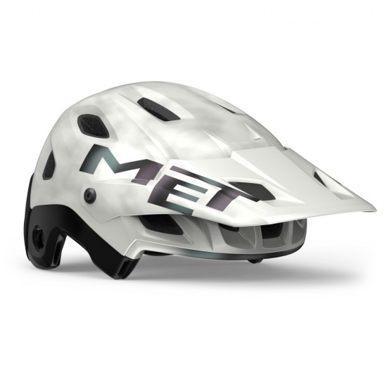 Fietshelm MET Parachute MCR MIPS - White Iridescent