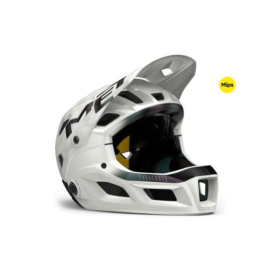 Fietshelm MET Parachute MCR MIPS - White Iridescent