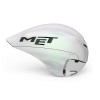 Fietshelm MET Drone Wide Body - White Iridescent