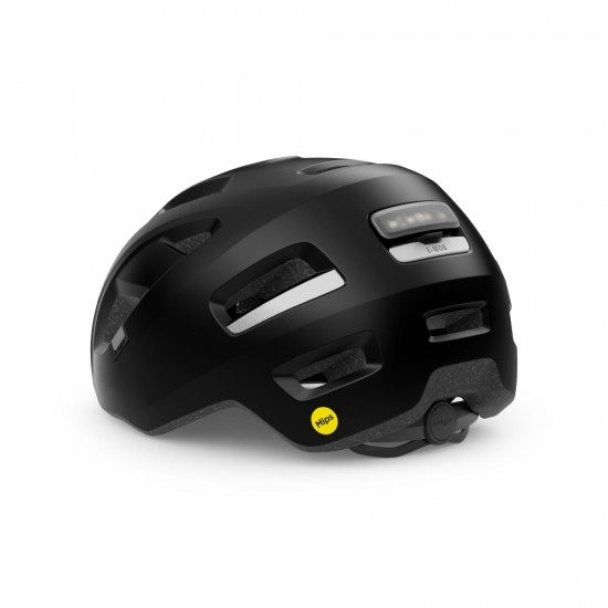 Fietshelm MET E-Mob MIPS - Black