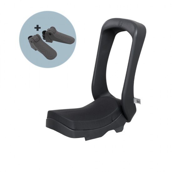 Achterzitje Urban Iki Junior - Bincho Black/Kurumi Brown 