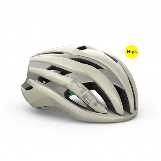 Fietshelm MET Trenta MIPS - Greige