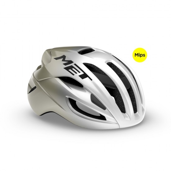 Fietshelm MET Rivale MIPS - Silver Gray