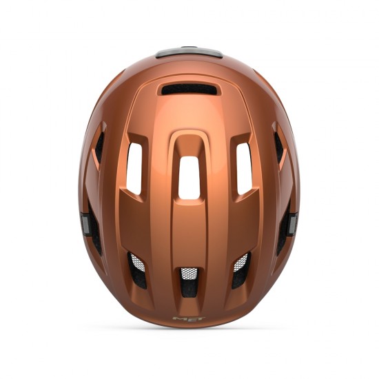 Fietshelm MET E-Mob - Copper