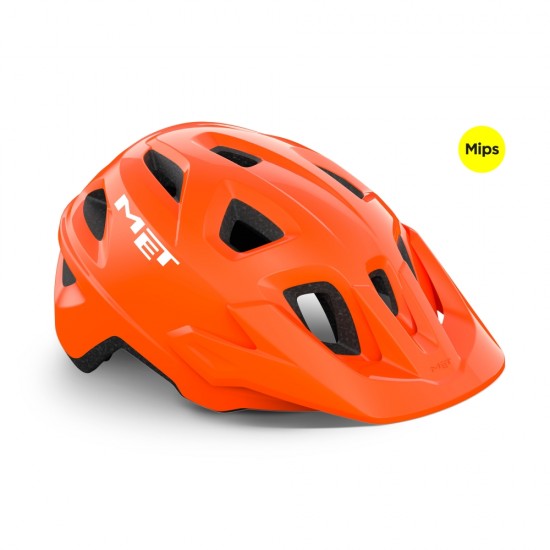 Fietshelm MET Eldar MIPS - Neon Orange Unisize 