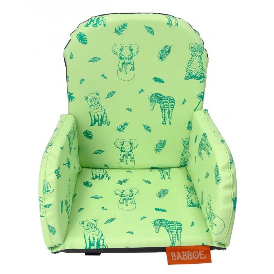 Babboe BAKFD BAB KINDERZITJE 18+ MND SAFARI LIME - Bak 18+ Maanden Safari Lime 