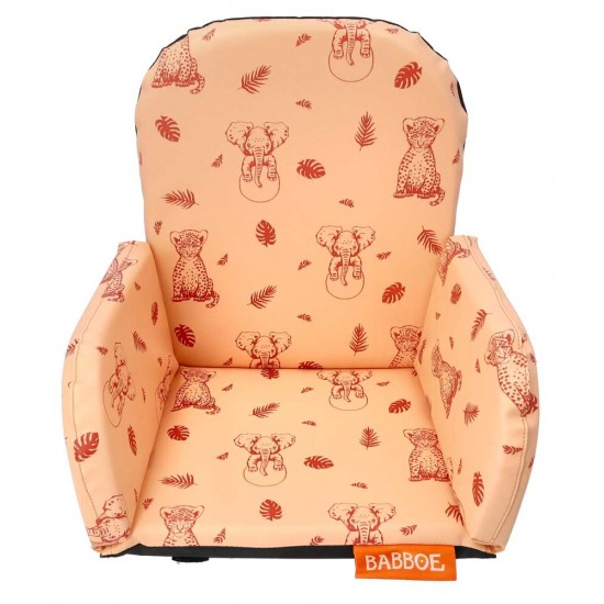 Babboe BAKFD BAB KINDERZITJE 18+ MND SAFARI PEACH - Bak 18+ Maanden Safari Peach 