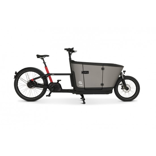 CarQon Classic E2 1x500Wh - Enviolo Zwart/Rood 48 