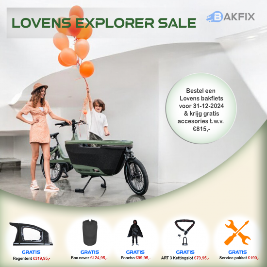 Lovens explorer S85 cargo bike