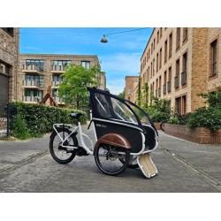 Een prachtige Soci.bike bakfiets met toebehoren