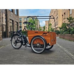 Elektrische Cangoo Easy hondenbakfiets met toebehoren